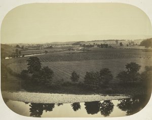 Valley of the Ribble og Pendle Hill, 1859. av Roger Fenton