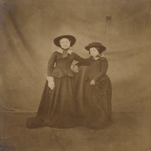 Victoria, kongelig prinsesse, og prinsesse Alice av Roger Fenton