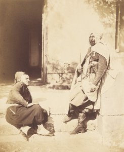 Zouav og spahi, ledsagere til marskalk Pélissier av Roger Fenton