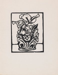 Iris og vase