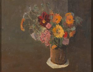 Stilleben (Michaelmas Daisies in a Pot Tankard)