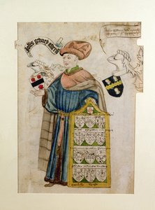 John Gedney in the Robes of the City Alderman, ca. 1450 (akvarell på papir) av Roger Leigh