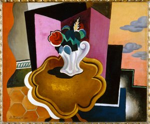 Philippe-bord (maleri på lerret) av Roger de La Fresnaye