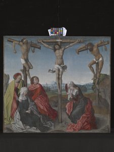 Korsfestelse (olje på tre) av Rogier van der Weyden