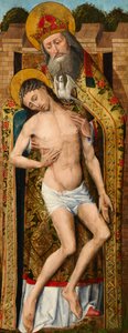 Holy Trinity, utvendig panel av Weston Triptych, ca. 1480 av Rogier van der Weyden