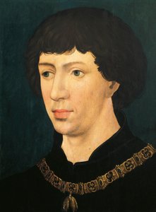 Portrett av Karl den dristige, hertugen av Burgund av Rogier van der Weyden
