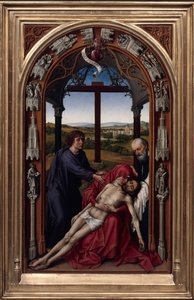 Vår Frue Miraflores alter, ca. 1440 av Rogier van der Weyden