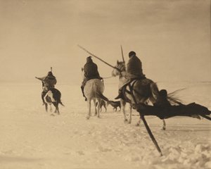 The Blizzard, ca. 1910 (fotografi) av Roland W. Reed