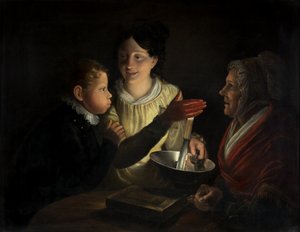 Blåser lyset