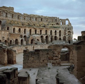 Amfiteateret i el Djem, ca. 238 e.Kr av Roman