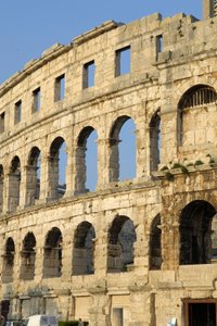 Amfiteateret i Pula, Kroatia av Roman