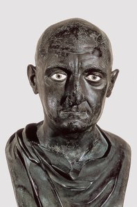Byste av Publius Cornelius Scipio Africanus av Roman