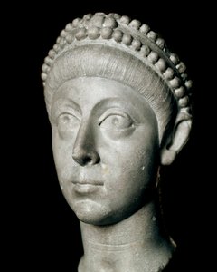 Byste av den østromerske keiseren Flavius Arcadius (377-408) Istanbul, arkeologisk museum av Roman