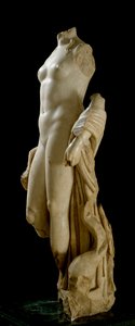 Diana, 2. århundre (marmorskulptur) av Roman