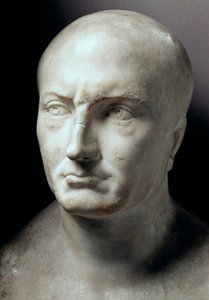 Marmorhode for Publius Cornelius Scipio Africanus, romersk statsmann (235-183 f.Kr.) - Roma, Capitolini-museet - Marmorhode for Publius Cornelius Scipio Africanus, romersk statsmann (235-183 f.Kr.) - Roma, Capitolini-museet Great), general og av Roman