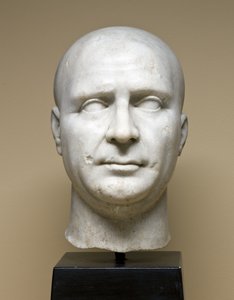 Portrett av en Isis-prest, tidlig på 200-tallet e.Kr. (prokonnesisk marmor) av Roman