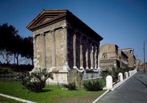 Temple of Fortuna Virilis, 2. århundre f.Kr av Roman