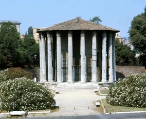 Vesta-tempelet i Roma. av Roman