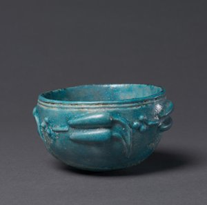 Skål med Lotus Bud-dekor, Egypt, 1-200 av Roman Imperial Period