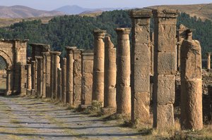 Cardo, den høye keisertiden (27 f.Kr.-395 e.Kr.) av Roman Imperial Period