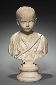 Portrettbyste av en jente, ca. 250-275 av Roman Imperial Period