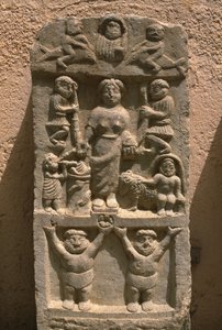 Stela, høykeisertid (27 f.Kr.–395 e.Kr.) av Roman Imperial Period