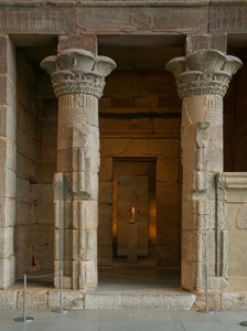 Dendur-tempelet, ca. 10 f.Kr. (eolisk sandstein) av Roman Period Egyptian