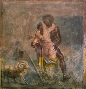Galatea og Polyphemus, 1. århundre.