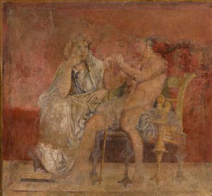Sittende par, ca. 50–40 f.Kr.