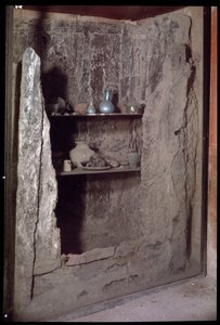 Karbonisert garderobe, Casa a Graticcio, 5. århundre f.Kr.-1. århundre e.Kr av Roman Roman