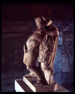 Full Hercules. Skulptur av House of Deers, 5. århundre f.Kr. - 1. århundre e.Kr av Roman Roman