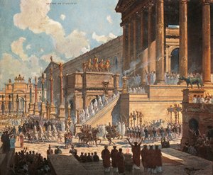 Frankrike, Paris, Forum Romanum av Roman Roman