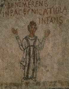 Det avdøde barnet Nicatoila (fresco) av Roman Roman