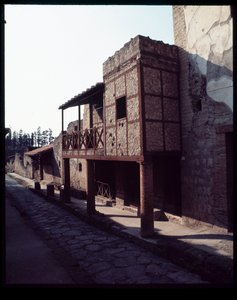 Utsikt over et hus, 5. århundre f.Kr.-1. århundre e.Kr av Roman Roman
