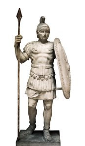 skulptur av en pretorianervakt av Roman Roman