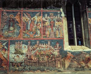 Beleiring av Konstantinopel av Sultan Mehmet II (1432–81) i 1453 (se også 67361)