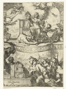 Tittelside for den nederlandske Merkur om år 168(5?)