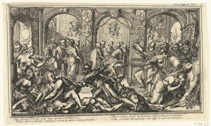 Allegory of Union of Utrecht, 1579 av Romeyn de Hooghe
