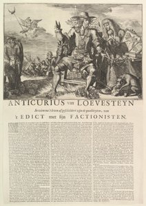 Anticurius van Loevesteyn.n.d. av Romeyn de Hooghe