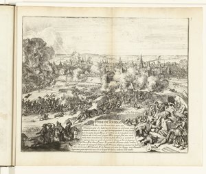 Erobringen av Tournai, 1581 Prize de Tournay (tittel på objekt) Guerres de Flandres (serietittel) av Romeyn de Hooghe