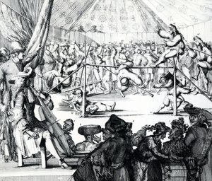 Betaling som faller, 1697 av Romeyn de Hooghe