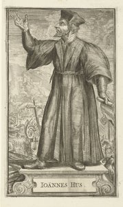 Portrett av John Hus, 1701 av Romeyn de Hooghe