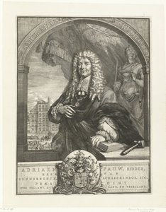 Portrett av Adriaen Pauw av Romeyn de Hooghe