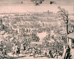 Kongelig prosesjon av kong William III, 1688 av Romeyn de Hooghe
