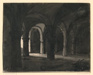 Scenedesign, krypt av Romolo Achille Liverani