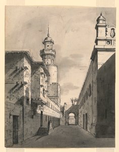 Scenedesign, Oriental Street av Romolo Achille Liverani