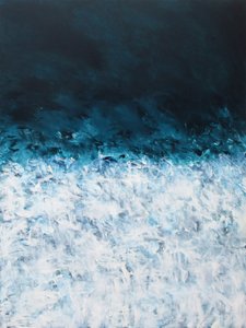 Crashing Ocean Blues av Ron Halfant