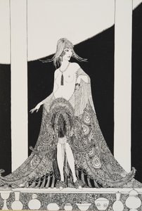 Illustrasjon fra Rubáiyát av Omar Khayyam, 1920 av Ronald Balfour