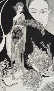 Illustrasjon fra Rubáiyát av Omar Khayyam, 1920 av Ronald Balfour