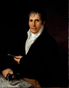 Portrett av billedhuggeren Bartolomeo Carrera Maleri av Rosa Bacigalupo Carrera (1800-tallet) Genes, Ligustica Academy of Fine Arts av Rosa Bacigalupo Carrea